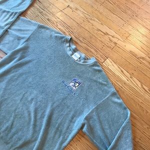 Vintage Towel Material Long-Sleeve